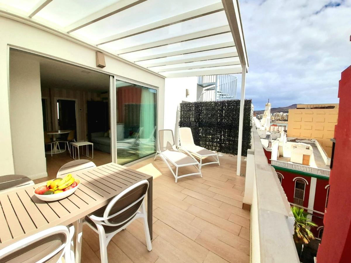 Malibu Canteras Atico 22 Con Terraza - Penthouse With Terrace (Adults Only) Las Palmas de Gran Canaria Zewnętrze zdjęcie